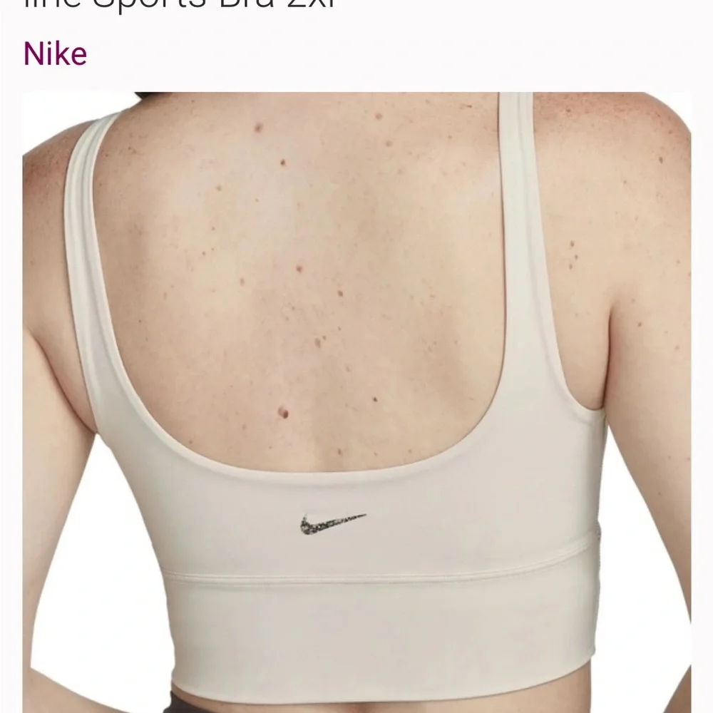 Nike Alate Solo Dri-FIT Longline Sports Bra Size Large - Picture 6 of 8